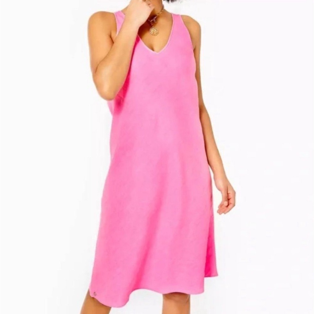 Lilly Pulitzer Florin Linen Dress - Picture 2 of 5